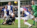 David Dunn clears off the line (c) BBC