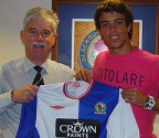 John Williams with Franco di Santo (c) BRFC CLICK THE LINK