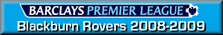 BRFC - Barclays Premier League 2008-2009