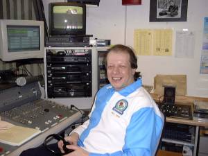 Gerald Jackson in the Studio