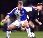 Mark Hughes in his Rovers playing days