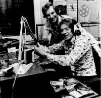 Trevor Hall (left) & Gerald Jackson (seated)