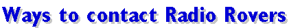 ways to contact us
